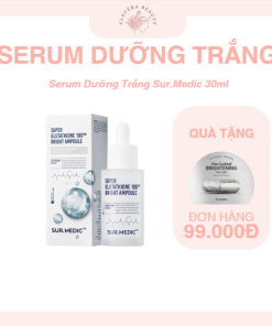 Tinh chất dưỡng trắng Surmedic Super Glutathione Bright Ampoule 32ml