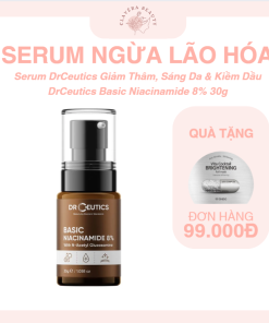 Serum DrCeutics Giảm Thâm, Sáng Da & Kiềm Dầu DrCeutics Basic Niacinamide 8% 30g